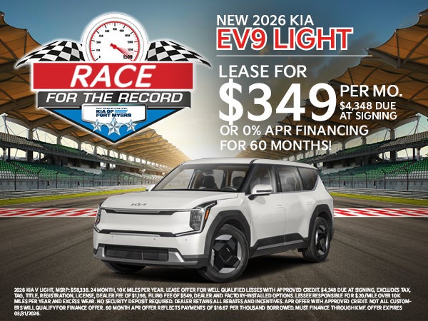 New 2026 Kia EV9 Light